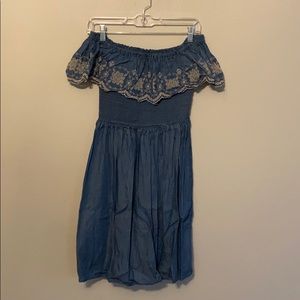 Off the shoulder dress